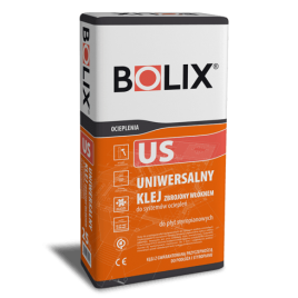 BOLIX US – Univerzálne lepidlo vystužené vláknami pre kontaktné zatepľovacie systémy na báze polystyrénu